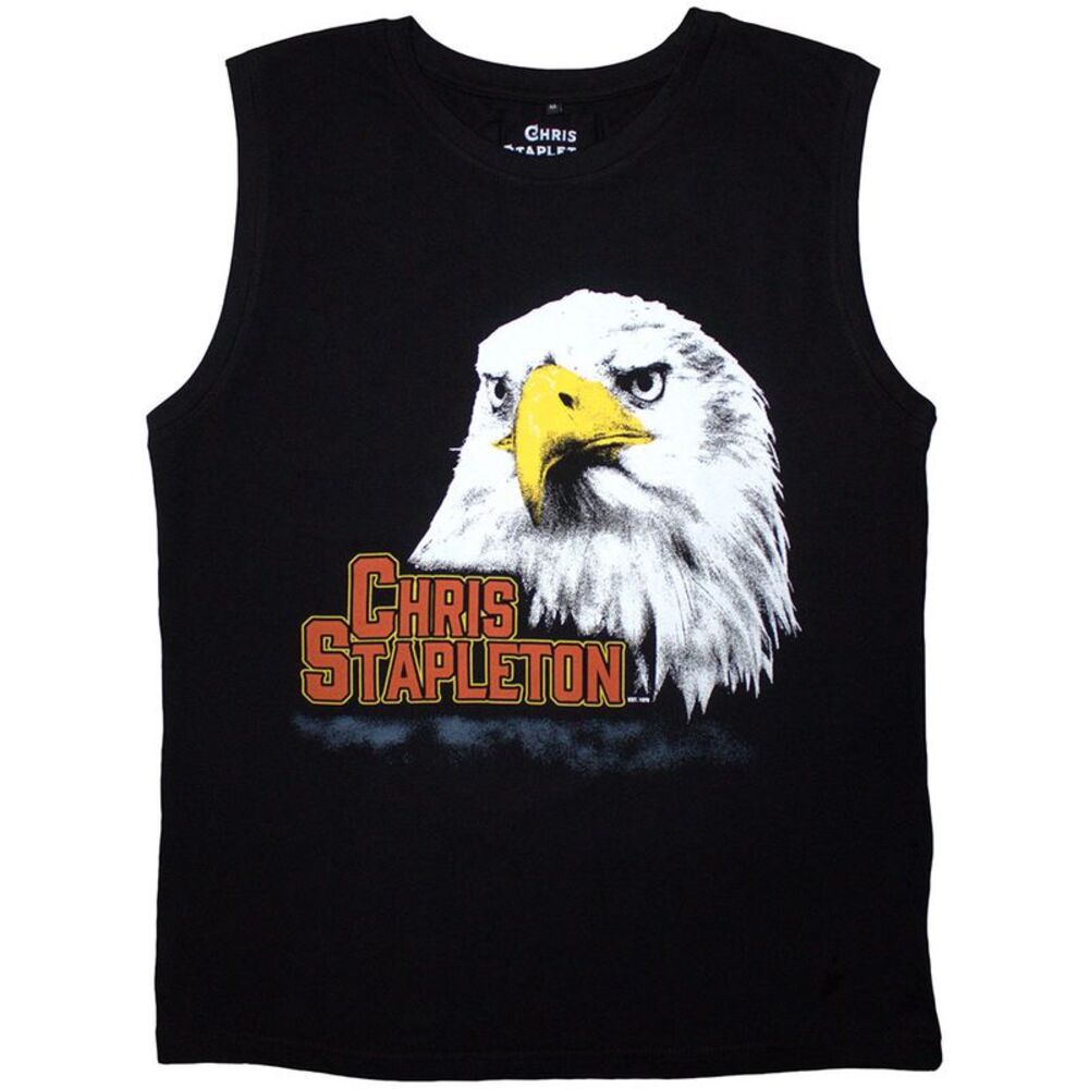 Chris Stapleton Unisex Adult Eagle Tank Top / Black